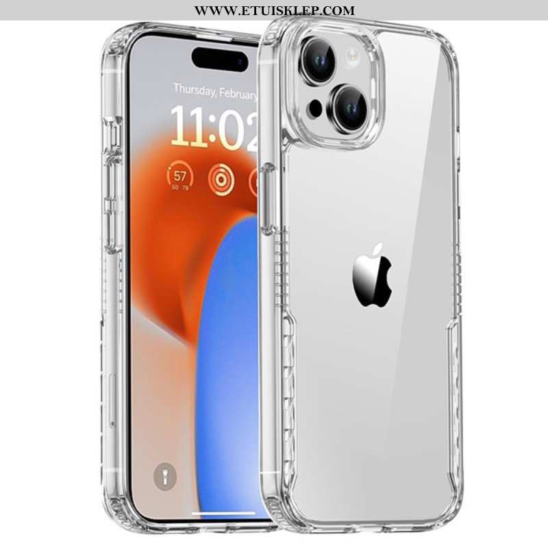 Futerały do iPhone 15 Przezroczysty. Przyciemniany Ipaky